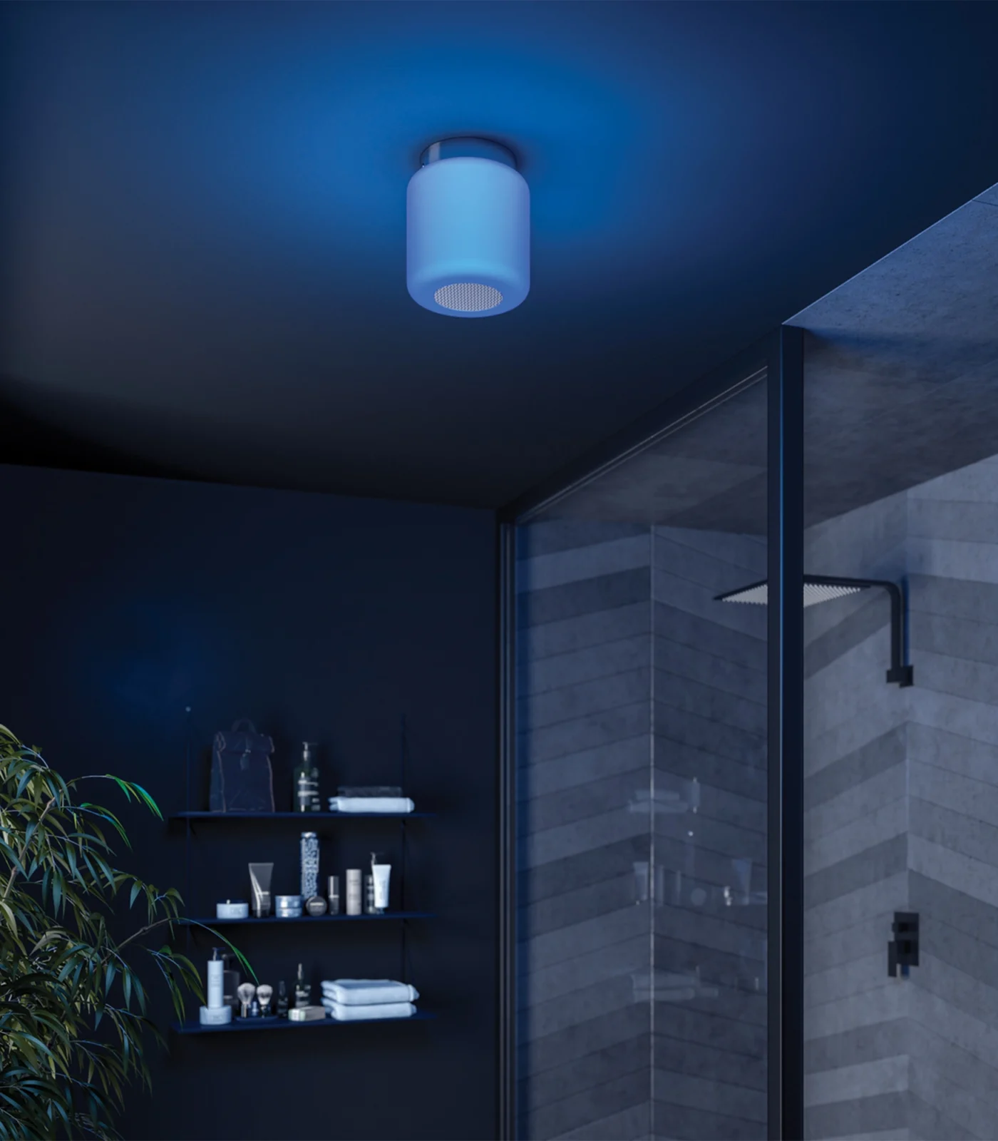 HIB Rhythm Bluetooth Ceiling Light and Speaker