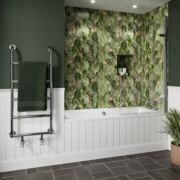 Burlington Bathrooms Classique Hinged Single Bath Screen