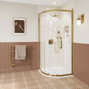 Burlington Bathrooms Classique Single Quadrant Door