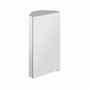 HIB Eris Corner Bathroom Mirrored Cabinet