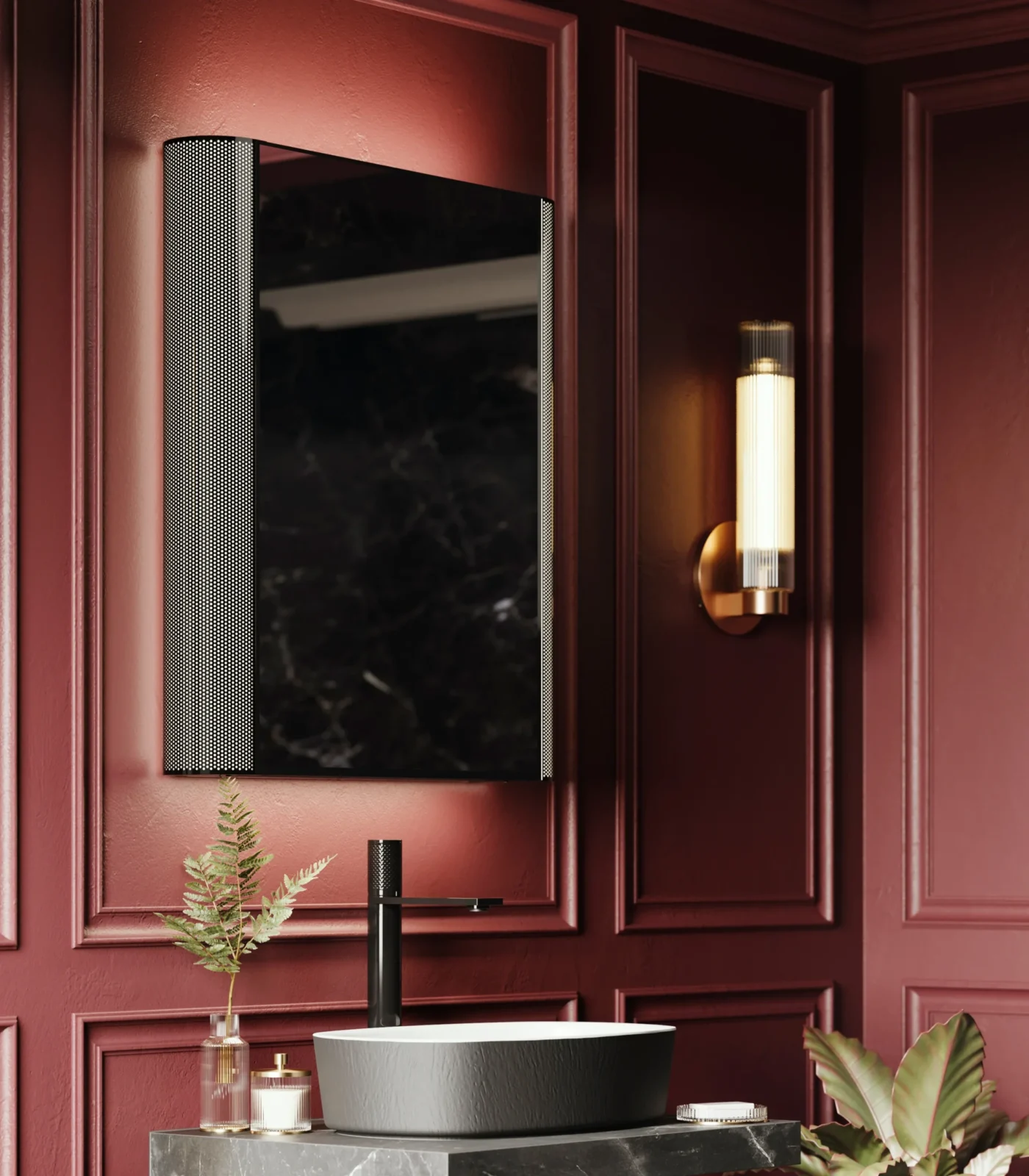 HIB Bastille Mesh LED Cabinet