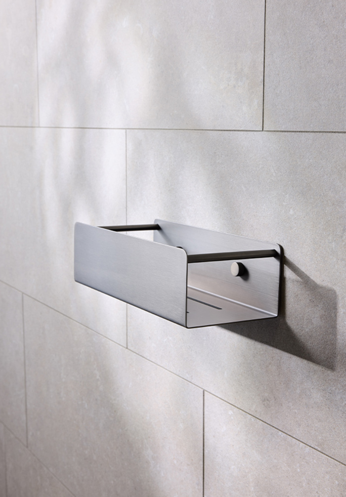 Miller Box Glueable Shower Basket