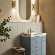 Roper Rhodes Fluted Bathroom Wall Light Connected By Wiz
