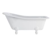 Burlington Bathrooms Harewood Slipper Bath with Luxury Feet