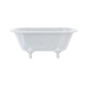 Burlington Bathrooms Windsor 150cm Double Ended Bath with Standard Feet