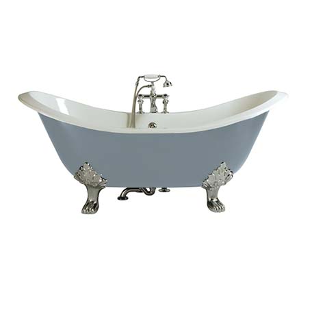 Heritage Bathrooms Devon Cast Iron Double Ended Bath