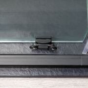 Flair Showers ETO Sliding Door with Frameless Side Panel