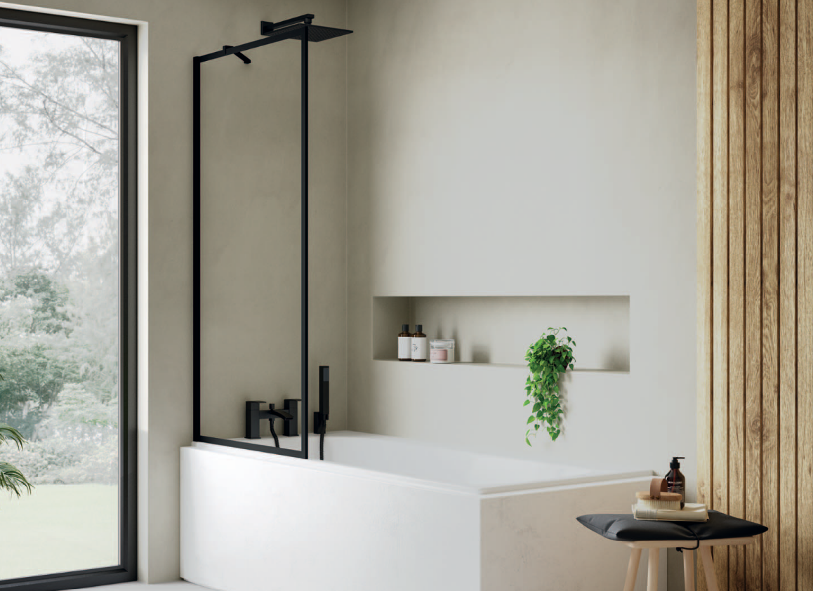 Flair Showers Ayo Framed Bathscreen