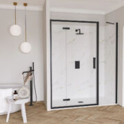 Flair Showers ETO Hinge & Inline Door with Inline Panel