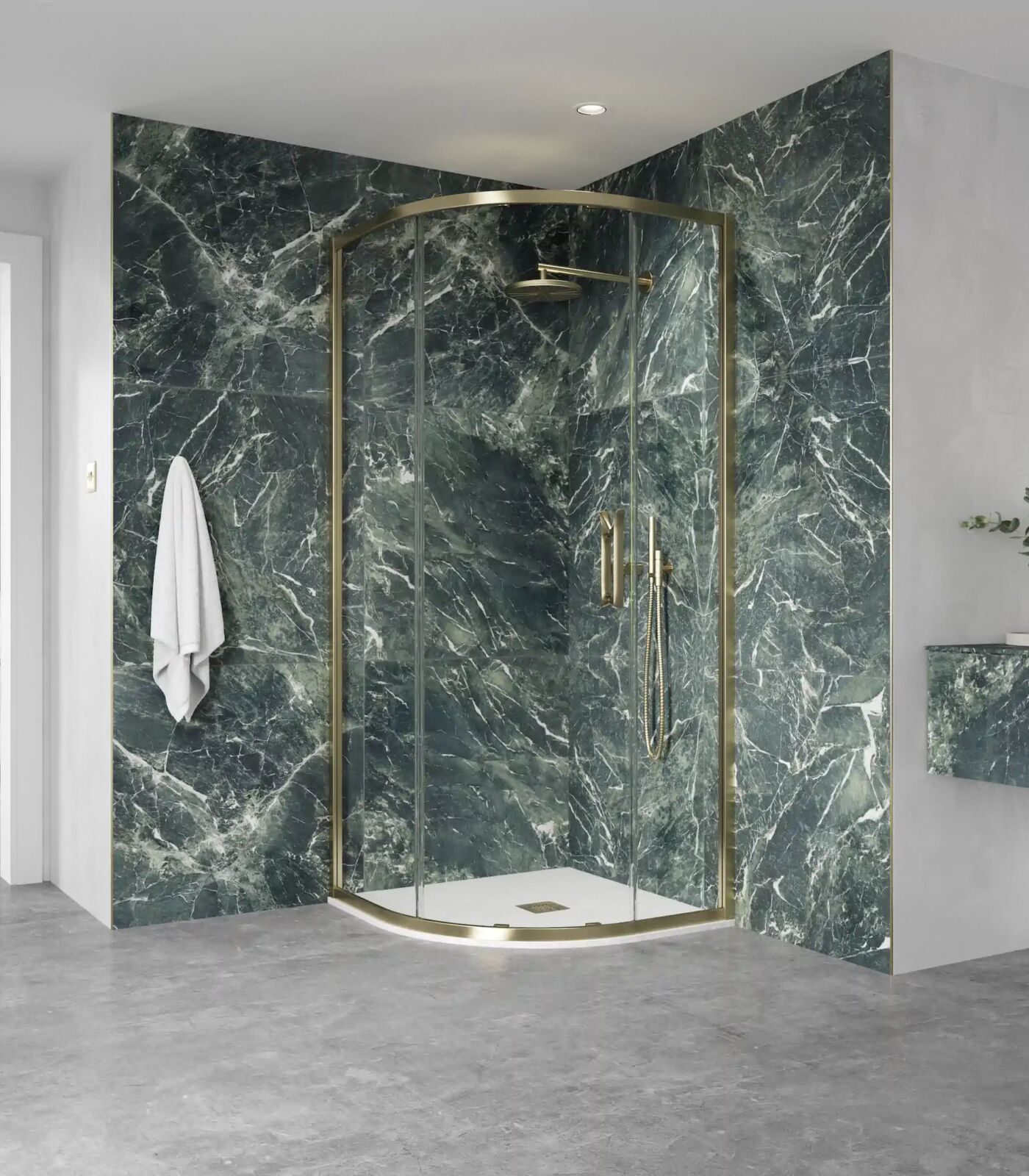 Flair Showers ETO One Door Sliding Quadrant