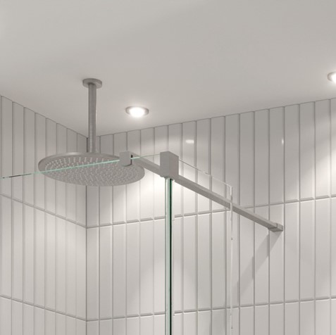 Crosswater Gallery 10 Corner with Fixed Deflector