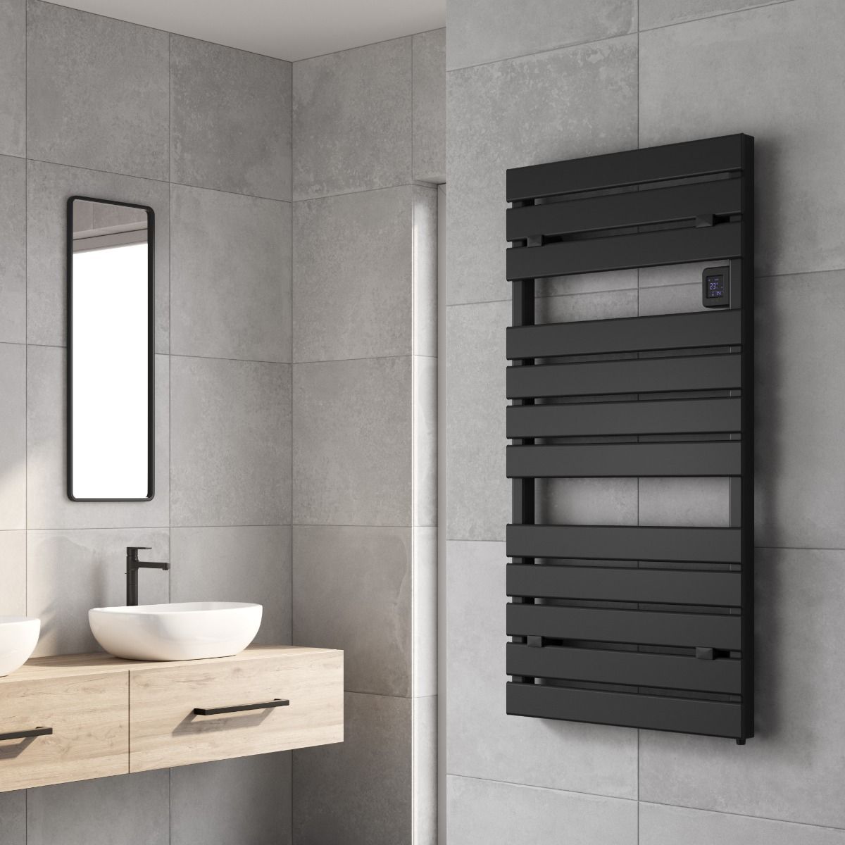 Reina Gia Aluminium Towel Rail