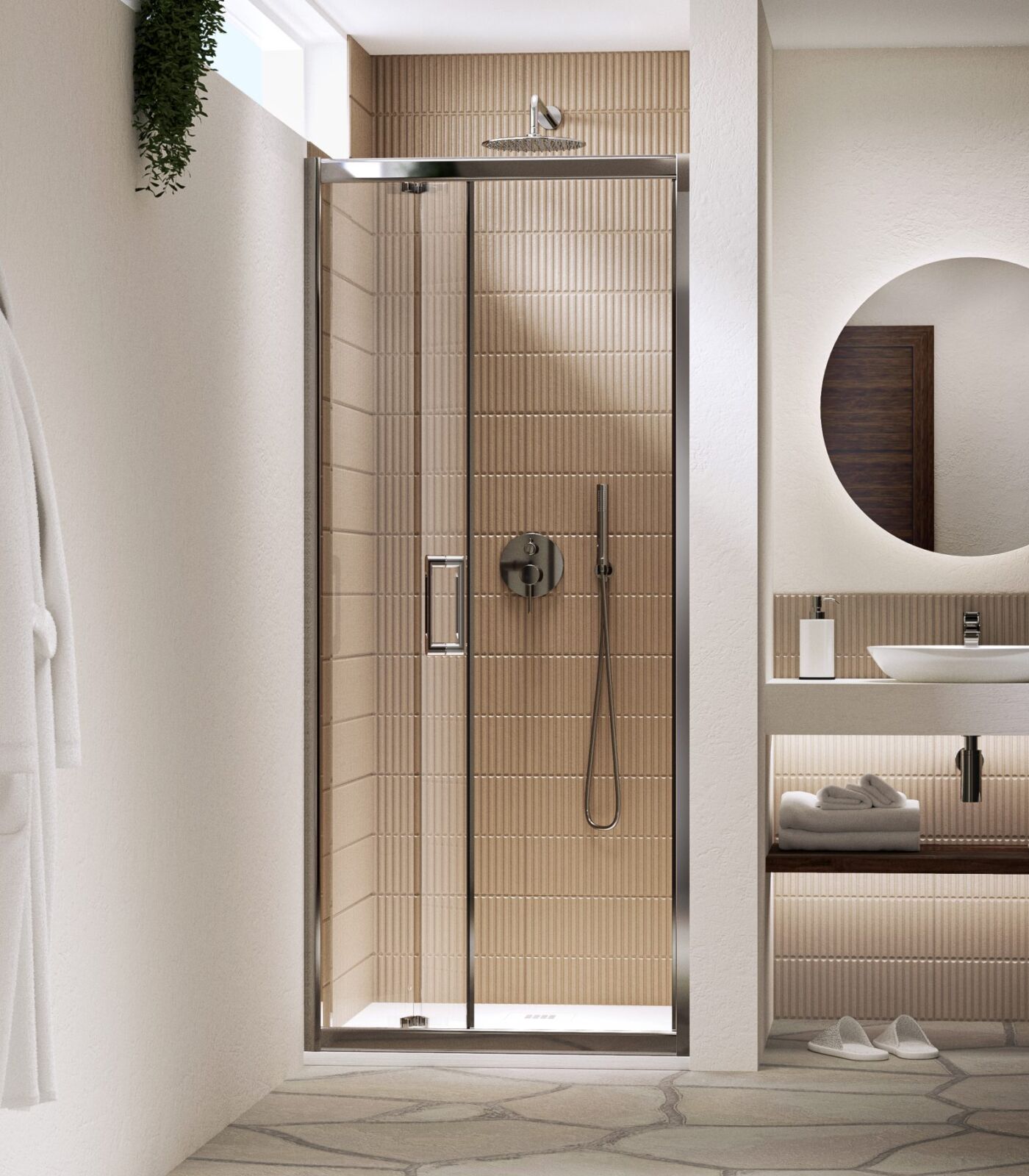 Image Showers i7 Framed Bifold Door