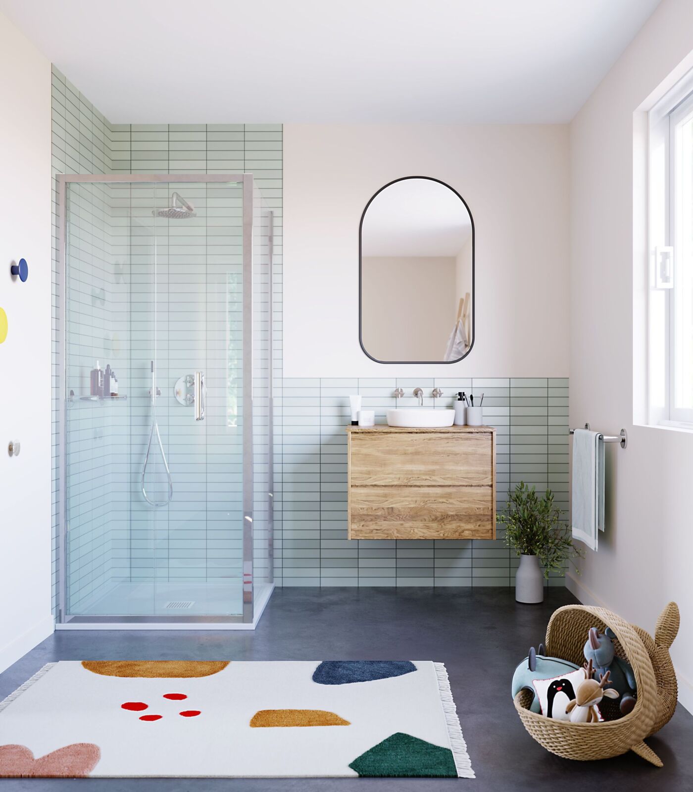 Flair ILI Bifold Door with Side Panel