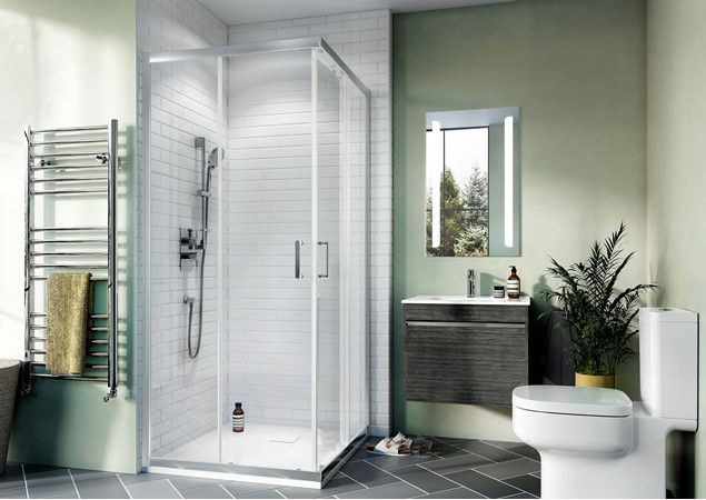 Crosswater Kai 6 Corner Entry Enclosure