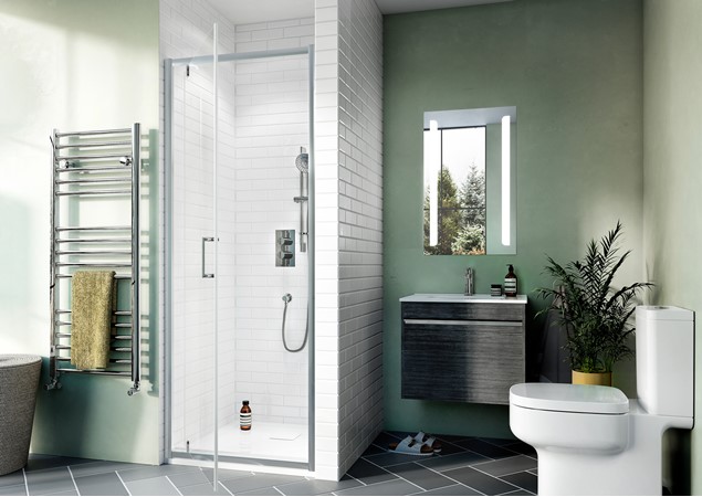 Crosswater Kai 6 Pivot Door