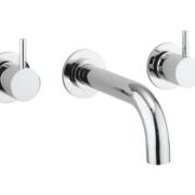 Crosswater MPRO Bath 3 Hole Set