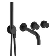 Crosswater MPRO Module 2 Outlet 2 Handle Shower Valve, Bath Spout & Handset