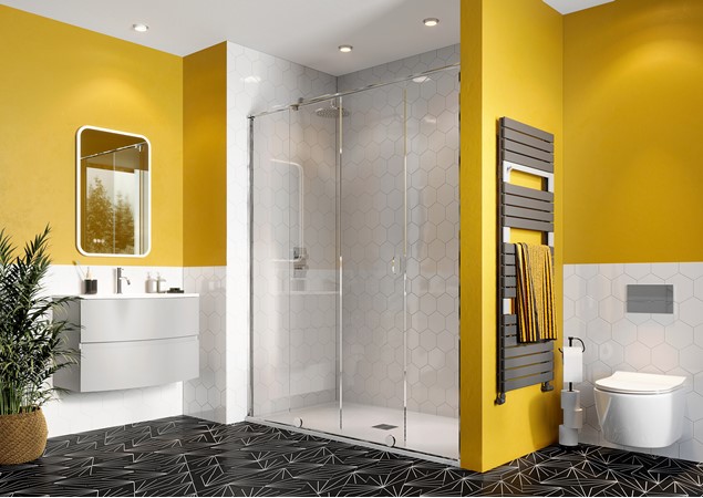 Crosswater Svelte 8 Single Sliding Door