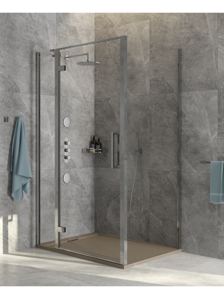 Sonas Aspect 8mm Hinge & Inline Door