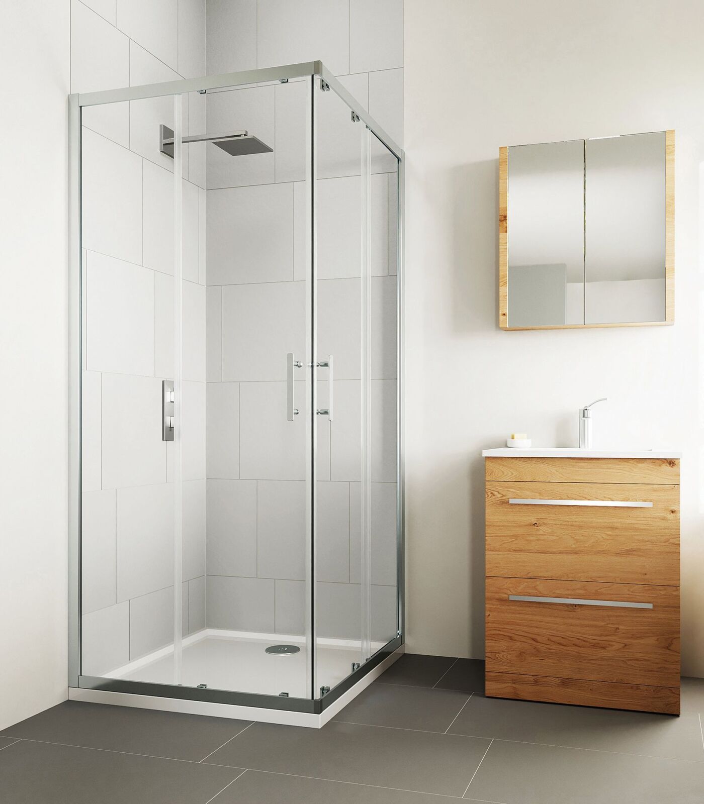 Flair Showers VERVE PRO Corner Entry