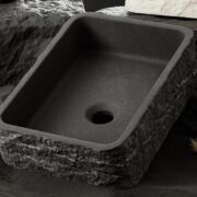 HIB Petro Stone Effect Concrete Vessel Basin