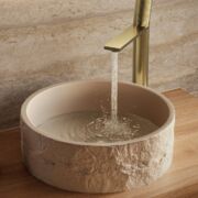HIB Petro Stone Effect Concrete Vessel Basin
