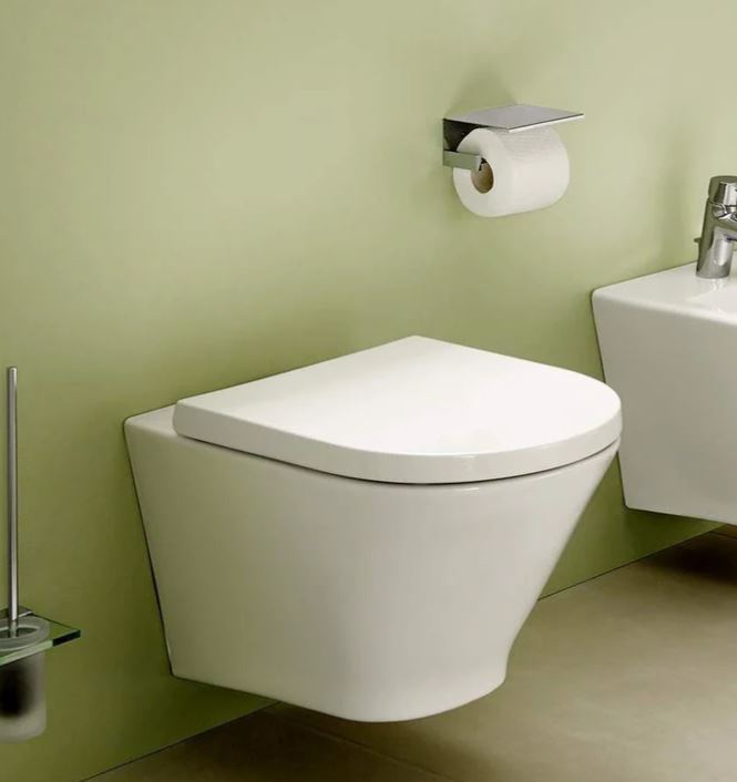 Roca The Gap Round Wall Hung WC